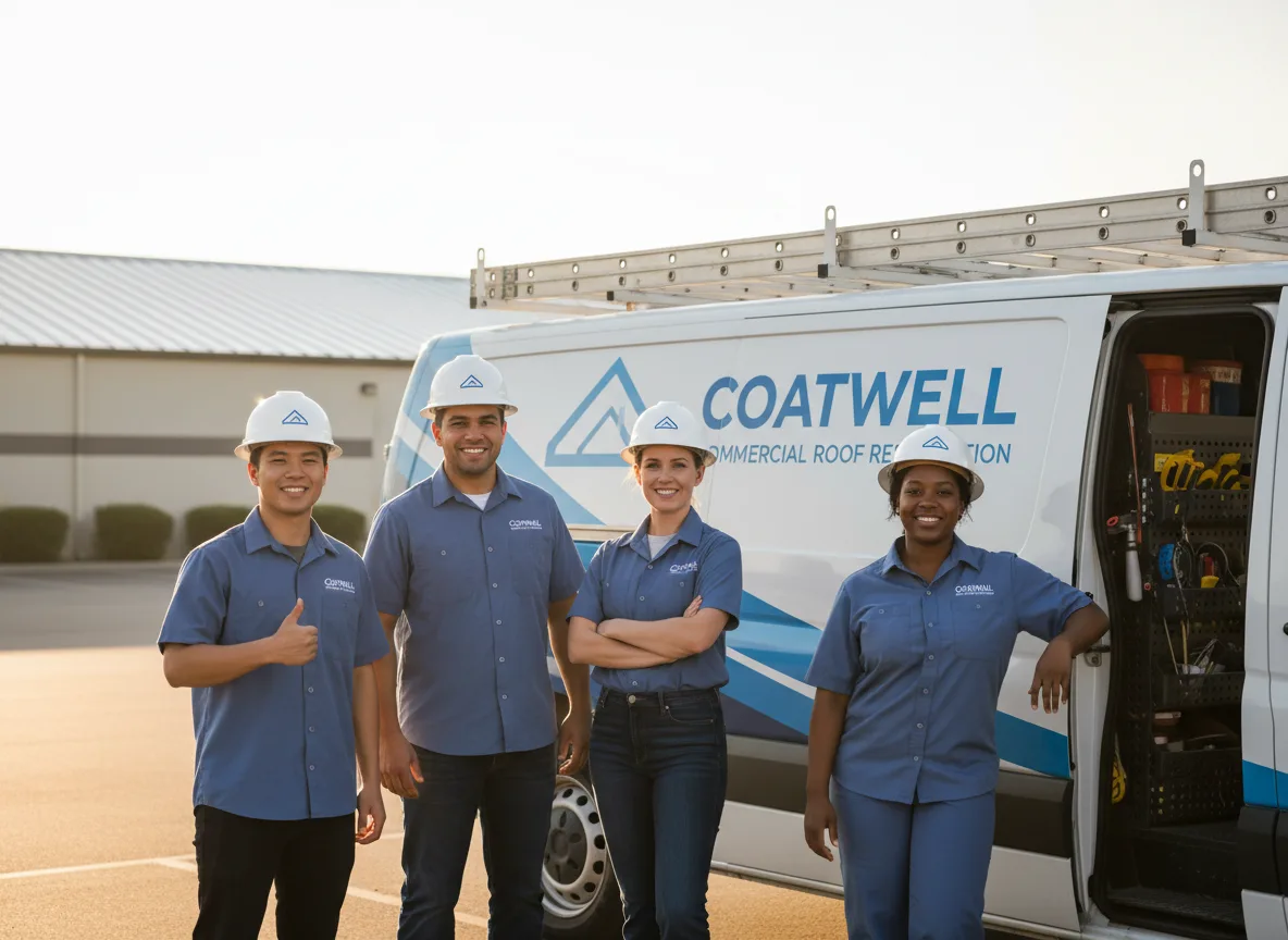 Commercial roof coating company in Flaxton, ND